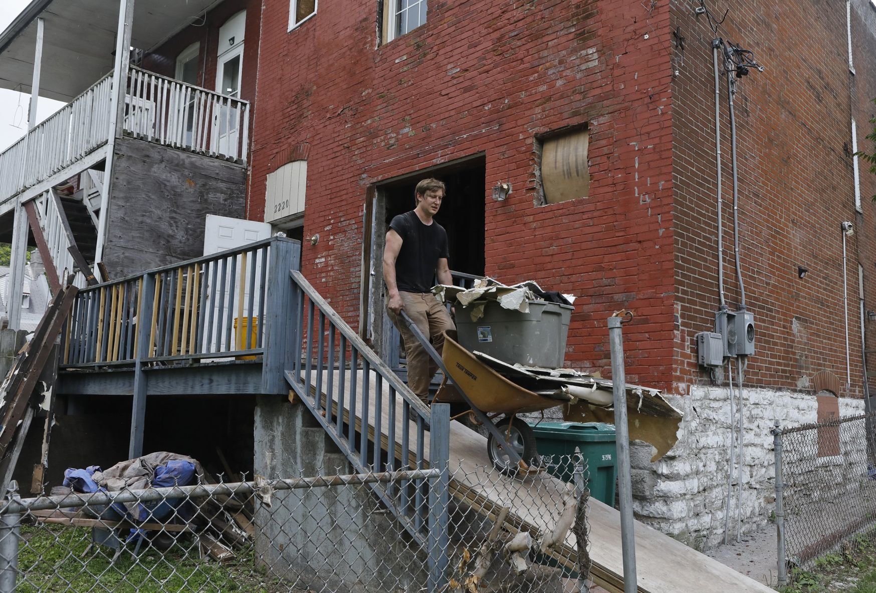 Saving old neighborhoods one house at a time
